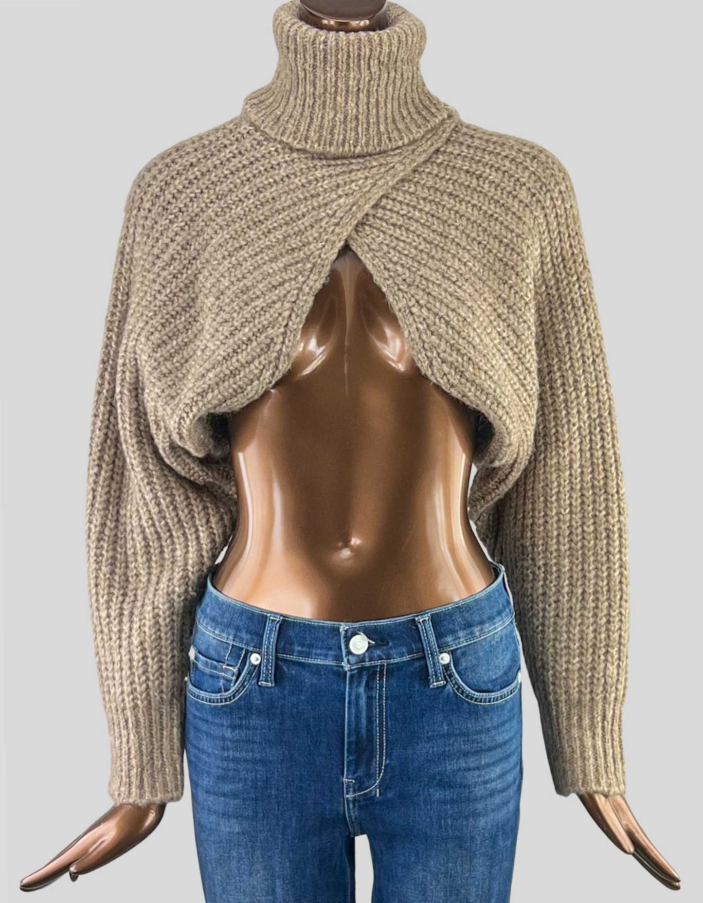 ZARA Turtleneck Shrug w Tags Medium LuxAnthropy