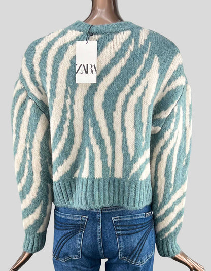ZARA Cropped Sweater w/ Tags - Small