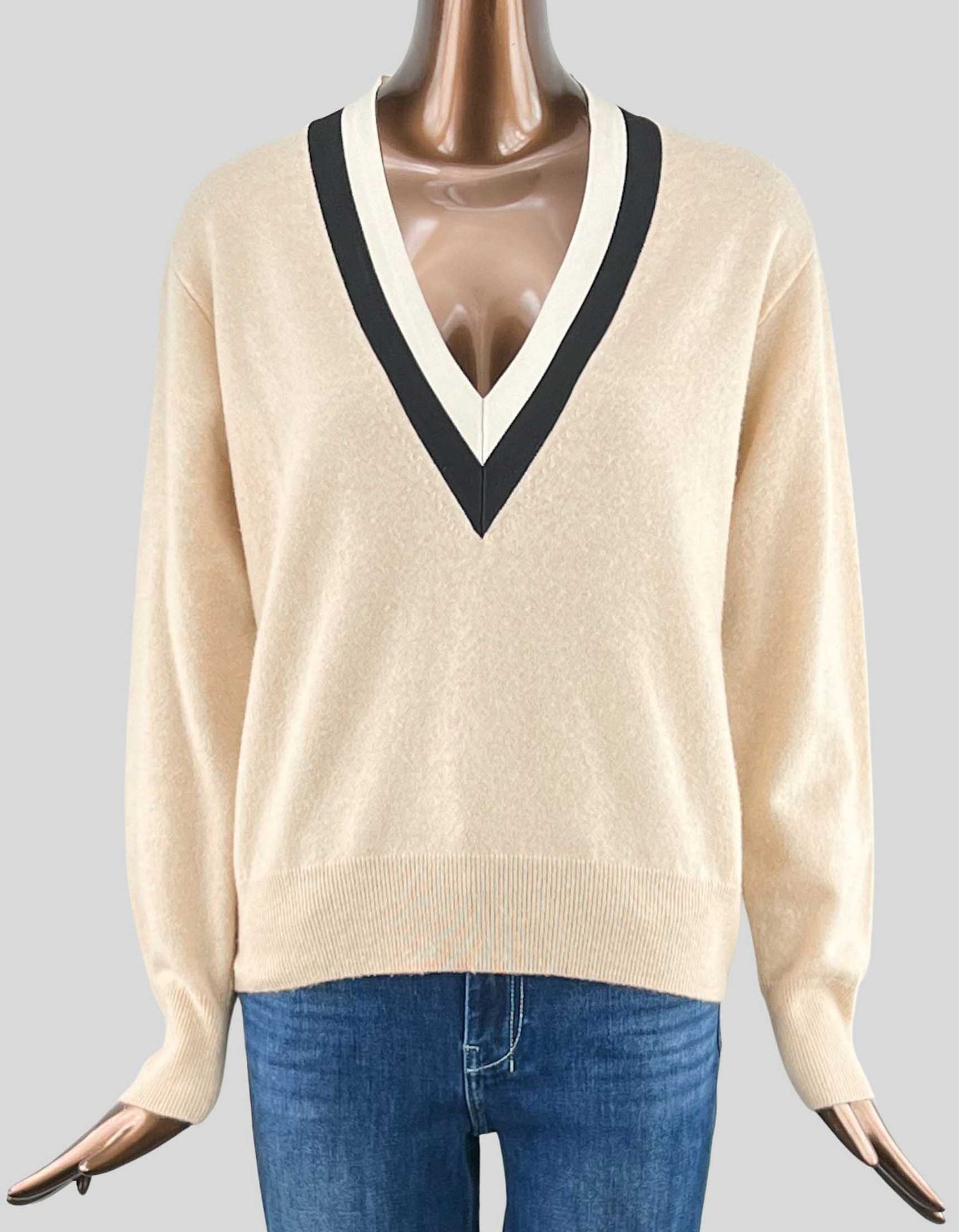 SANDRO Wool and cashmere-blend sweater - 1 | 4 US