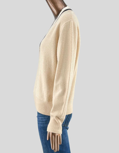 SANDRO Wool and cashmere-blend sweater - 1 | 4 US