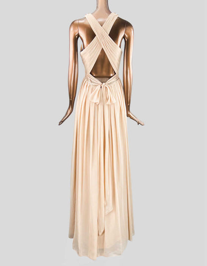 MONIQUE LHUILLER Bridesmaids Halter Gown - 8 US