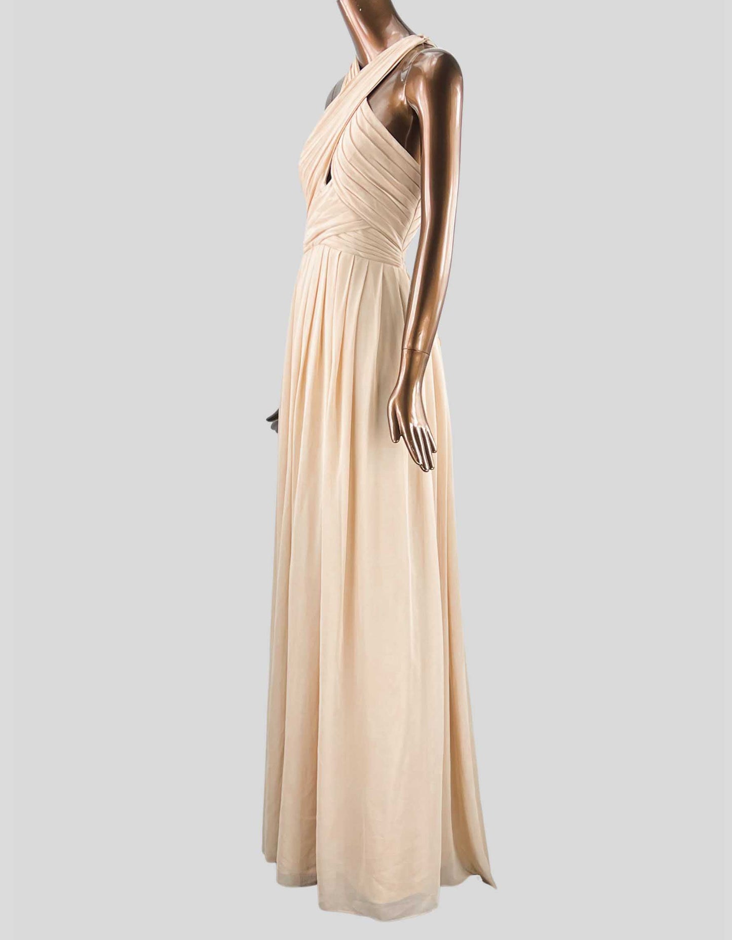 MONIQUE LHUILLER Bridesmaids Halter Gown - 8 US