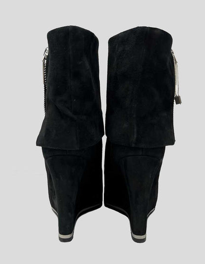 LE SILLA Wedge Ankle Boots - 37 FR | 6.5 US