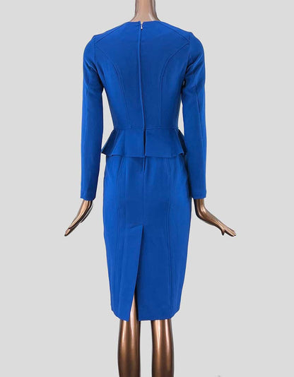 BGL long sleeve blue dress - X-Small