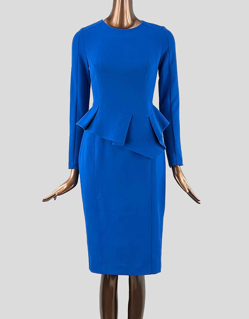 BGL long sleeve blue dress - X-Small