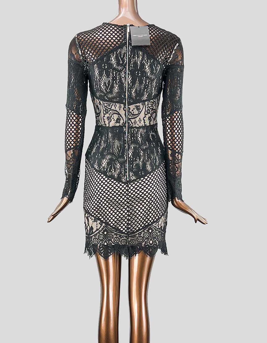 Forever Unique London black lace cocktail dress w/ Tags - 4 US LuxAnthropy Forever Unique London black lace cocktail dress w/ Tags - 4 US LuxAnthropy