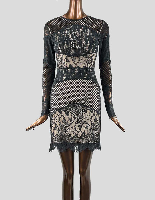 Forever Unique London black lace cocktail dress w/ Tags - 4 US