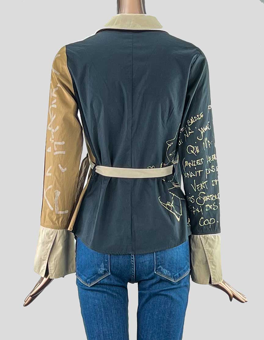 COP COPINE Wrap Shirt - 38 EU | Medium | Approx. 8 US