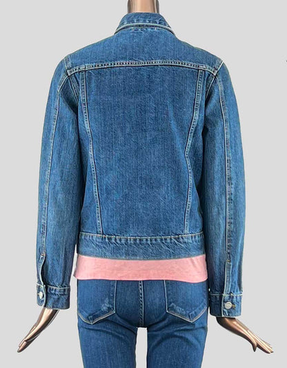 WOOD WOOD Denim Jacket - 38 | Small