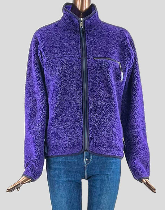 PATAGONIA zip front fleece jacket -Small