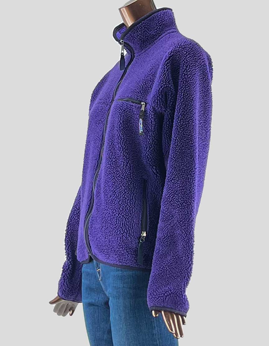 PATAGONIA zip front fleece jacket -Small