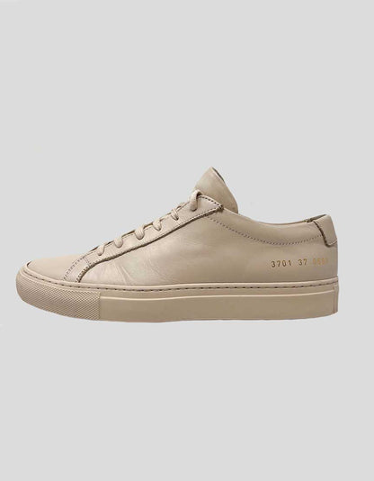 WOMAN BY COMMON PROJECTS Leather Low Top Sneakers - 37 IT | 7 US
