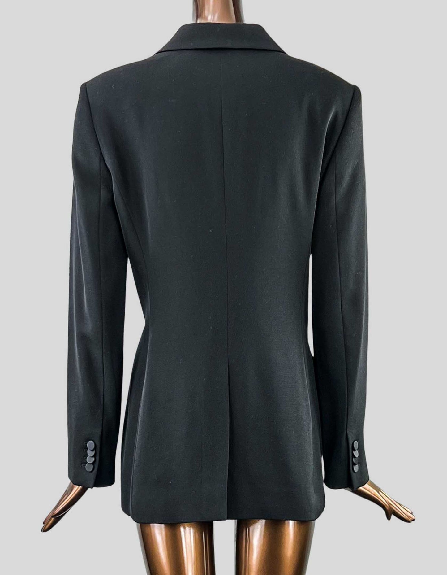 PAUL SMITH Double-Breasted Tuxedo Blazer With Satin Details - 44 IT | 8 US