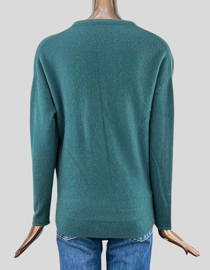 CLUB MONACO Cowl Neck Cashmere Sweater - Small/Petite