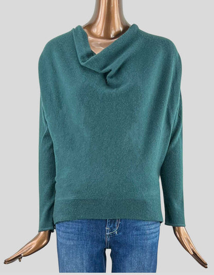 CLUB MONACO Cowl Neck Cashmere Sweater - Small/Petite