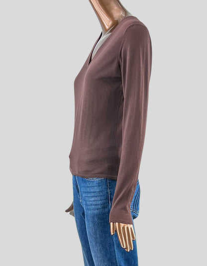 TSE V-neck Sweater - Medium