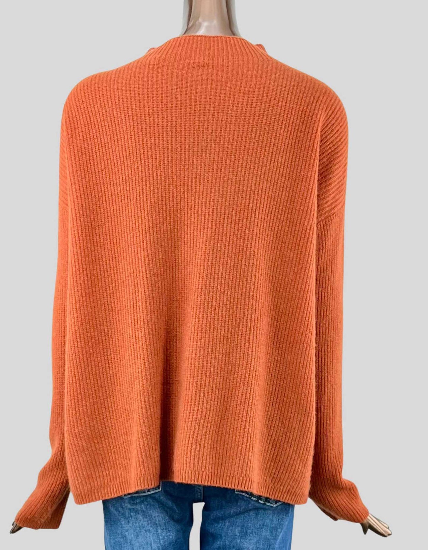 CULT GAIA Cashmere Mock Neck Sweater - Medium
