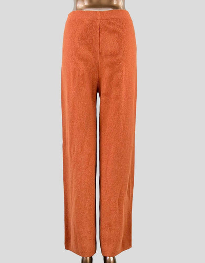 CULT GAIA Cashmere Knit Pull-On Ankle High Waist Pants - Medium