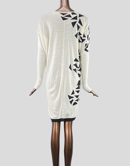 DAGMAR Hi-Low Sweater Dress - Small