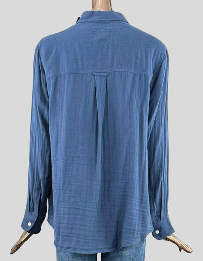 RAILS Ellis Long Sleeve Gauze Shirt w/ Tags - Medium