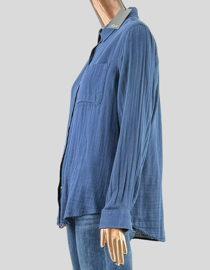 RAILS Ellis Long Sleeve Gauze Shirt w/ Tags - Medium