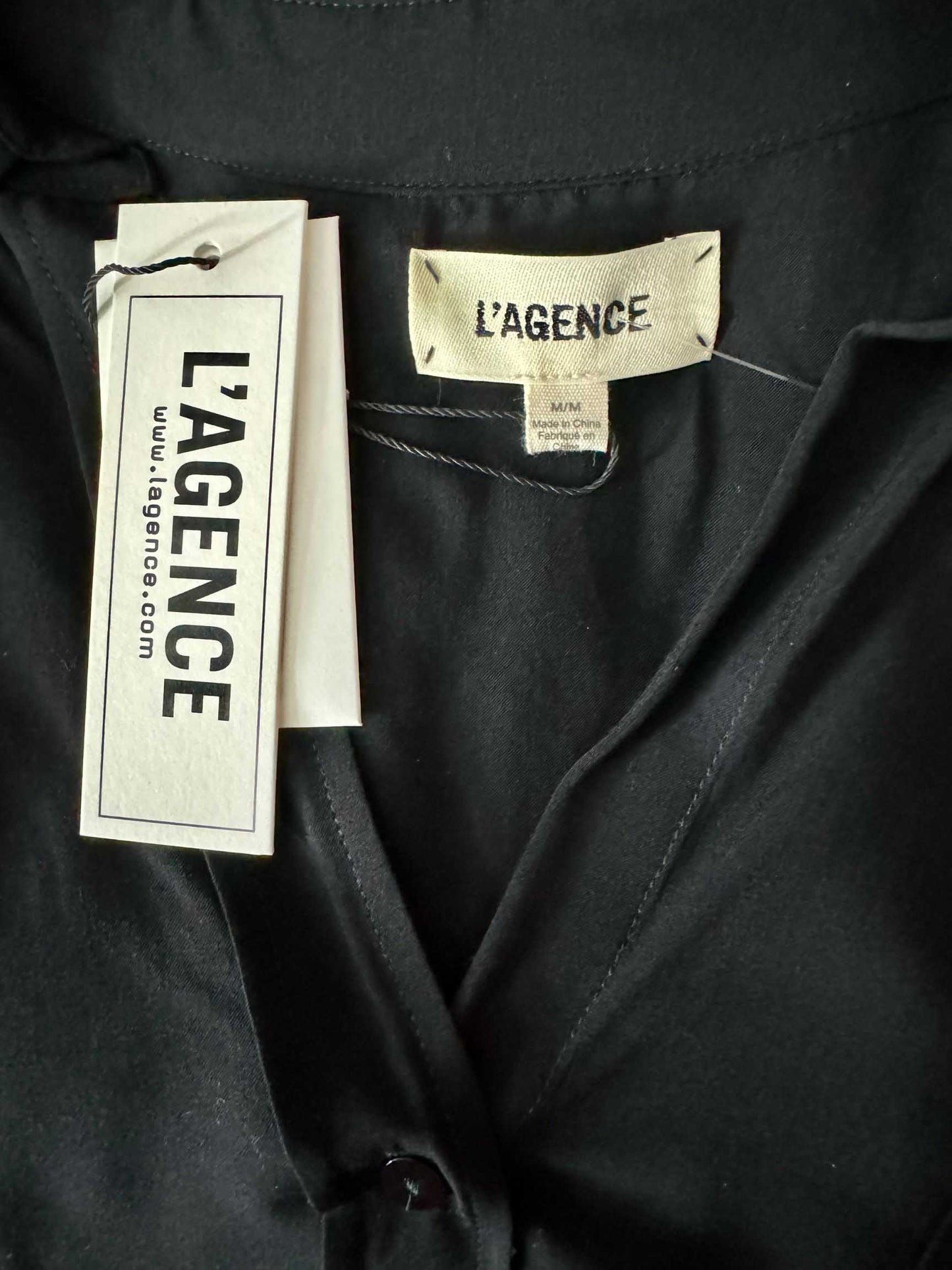 L’AGENCE Button Down Shirt w/ Tags - Medium