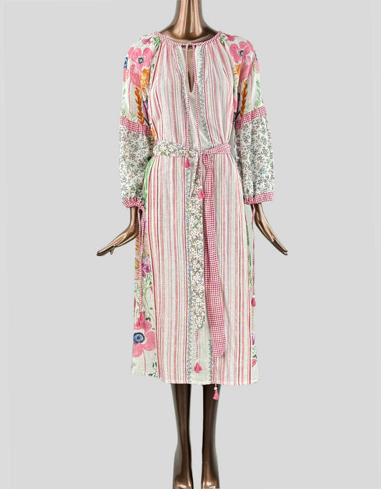 D'ASCOLI Printed Midi Length Dress