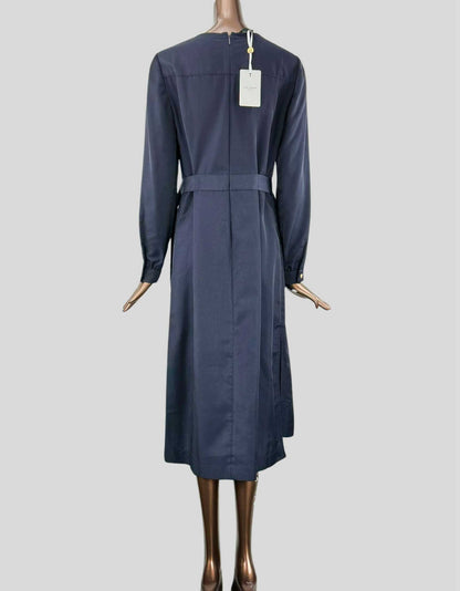 TED BAKER Amina Long Sleeve Utility Midi Dress w/ Tags - 2 | 6 US