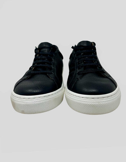 SUIT SUPPLY Black Leather Sneaker - 11 US | 44 IT