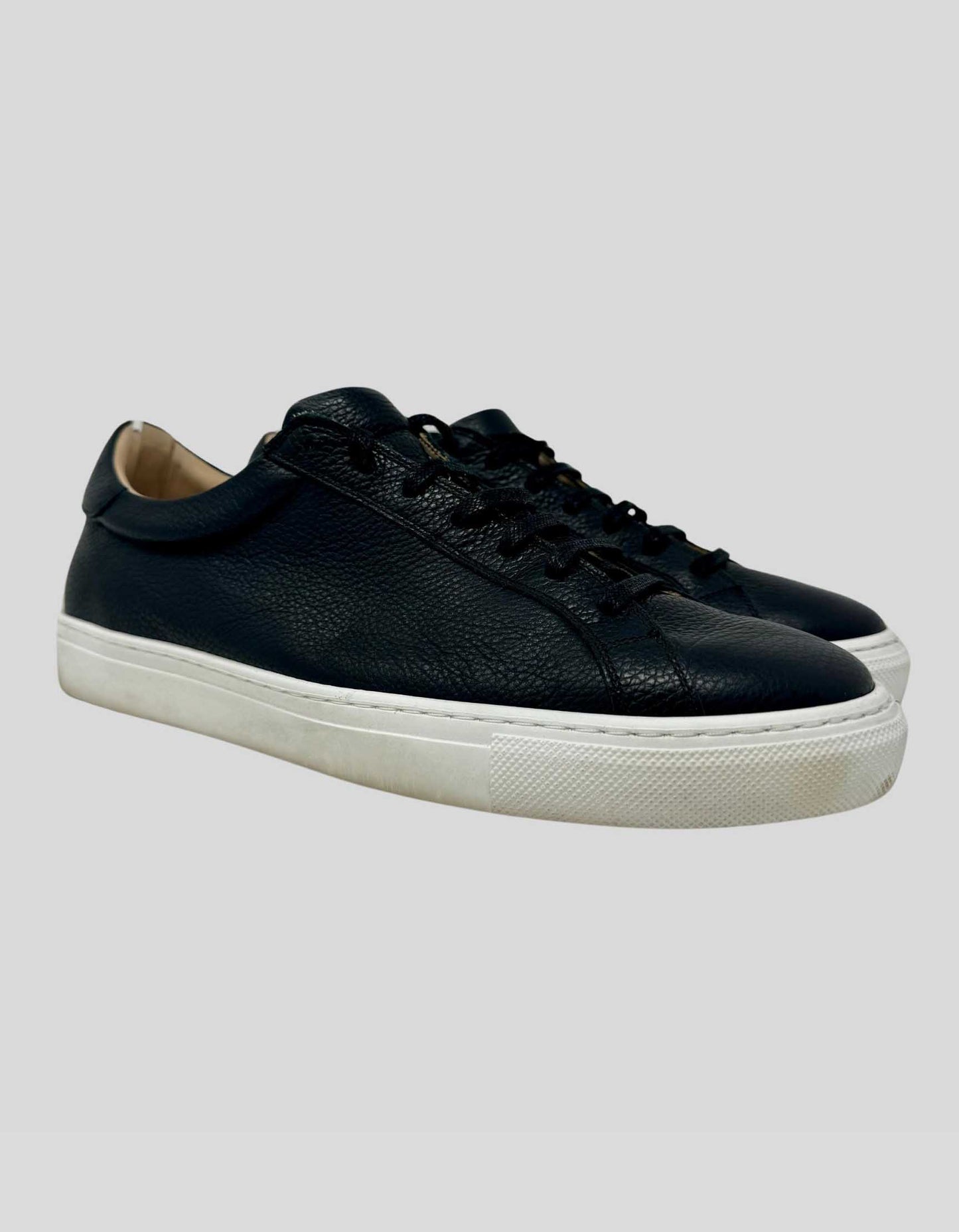 SUIT SUPPLY Black Leather Sneaker - 11 US | 44 IT