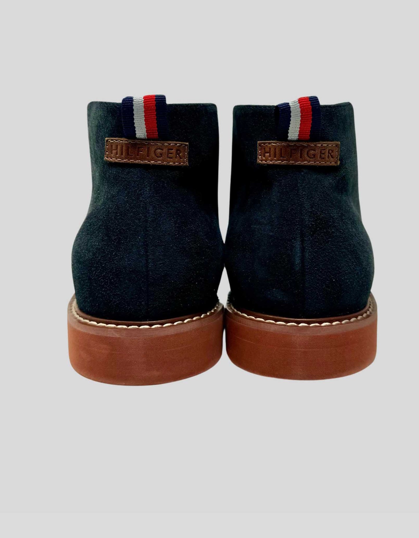TOMMY HILFIGER Gervis Blue Suede Chukka Boots w/ Tags - 11 M US