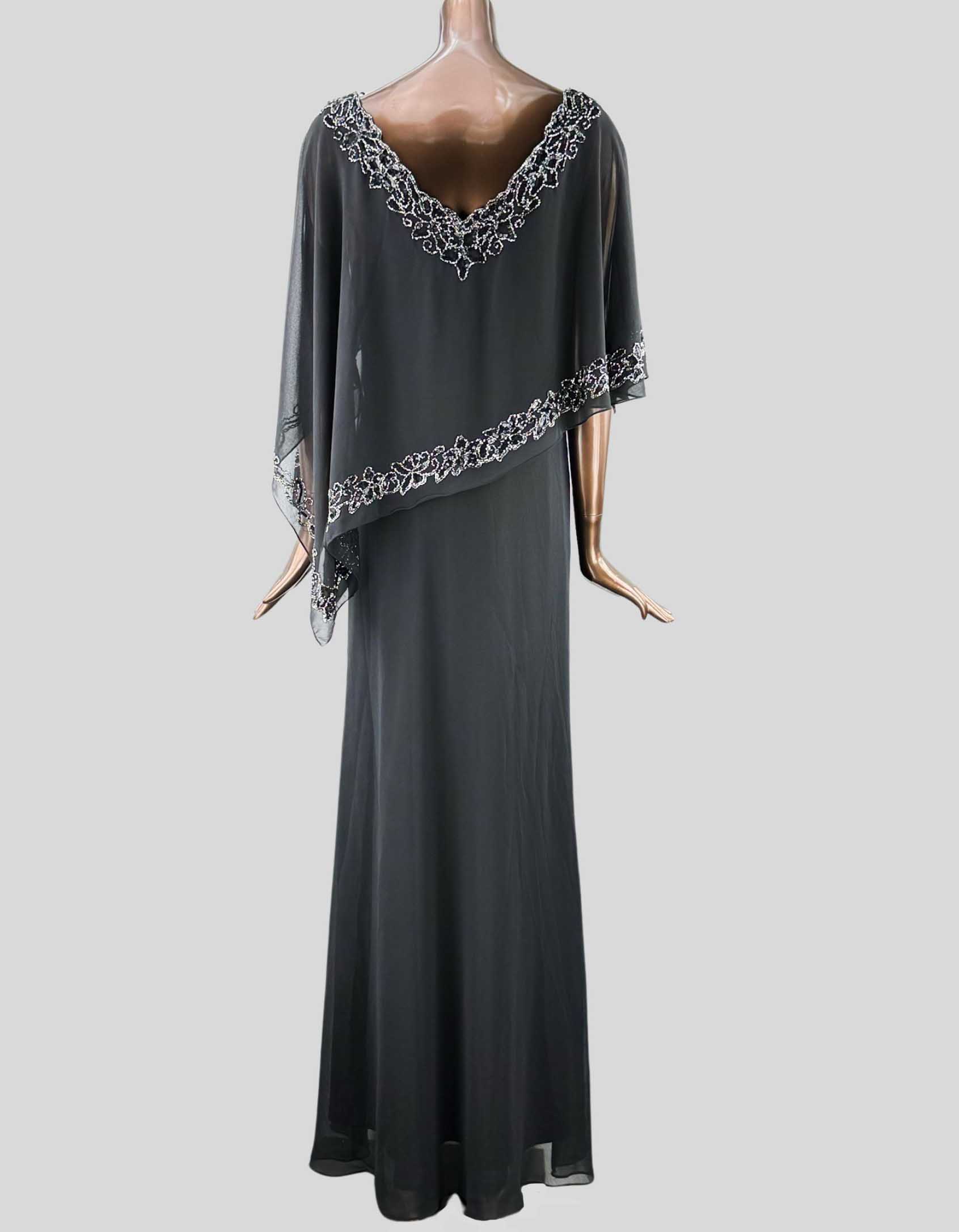 JKARA Sheath Mother of the Bride Dress - 10 US LuxAnthropy JKARA Sheath Mother of the Bride Dress - 10 US LuxAnthropy