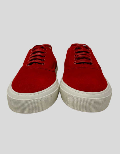 GIORGIO ARMANI Men's Red Sneakers - 9.5 US