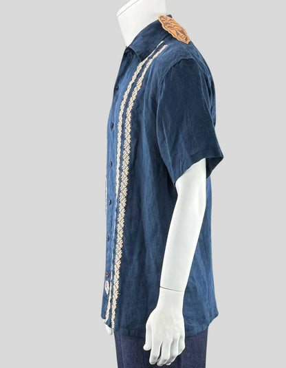 WNW WAYAN Blue Shirt w/ Tags - Small