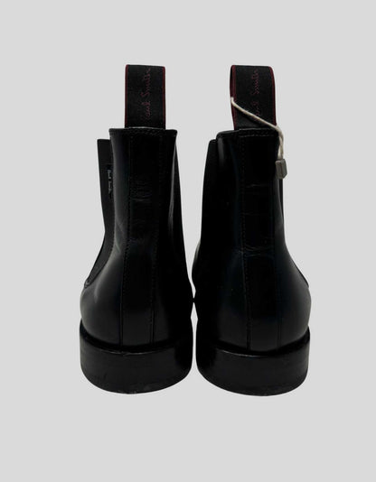 PAUL SMITH Leather Chelsea Boots - 9 US