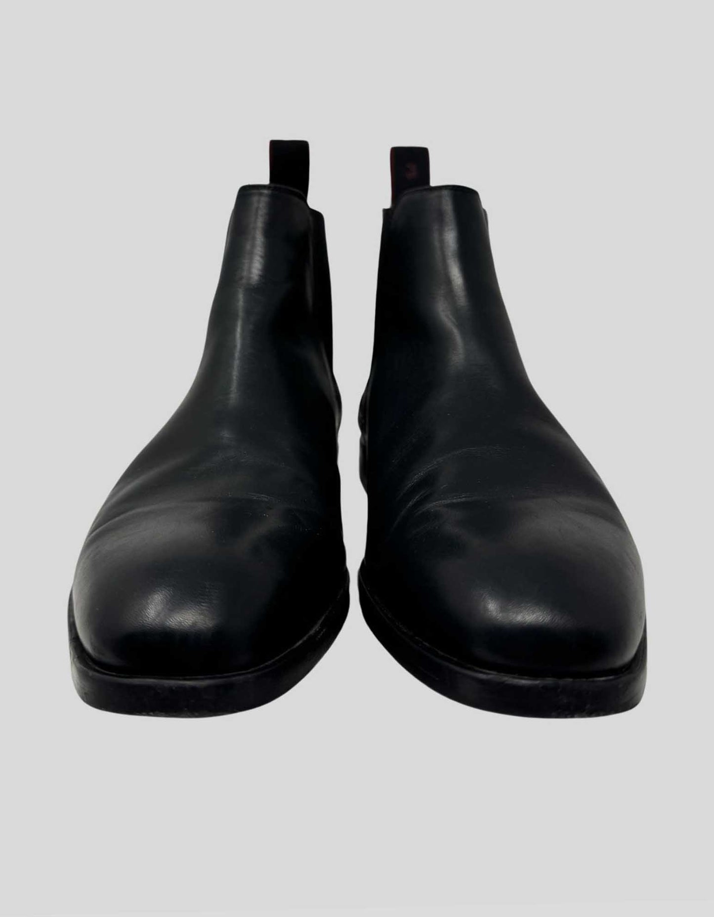 PAUL SMITH Leather Chelsea Boots - 9 US