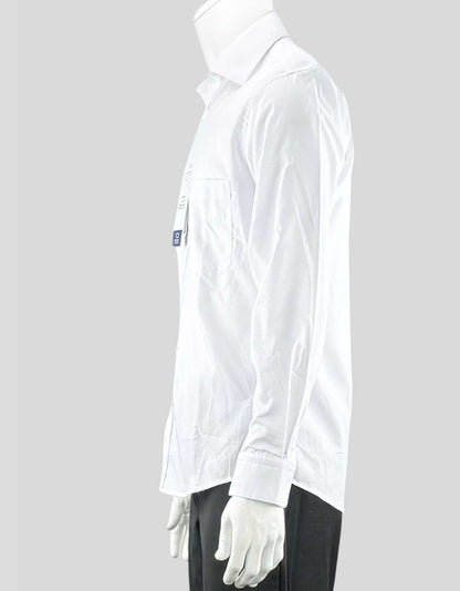 OSCAR Oscar De La Renta White Button Down Shirt w/ Tags - 15 | 3 US