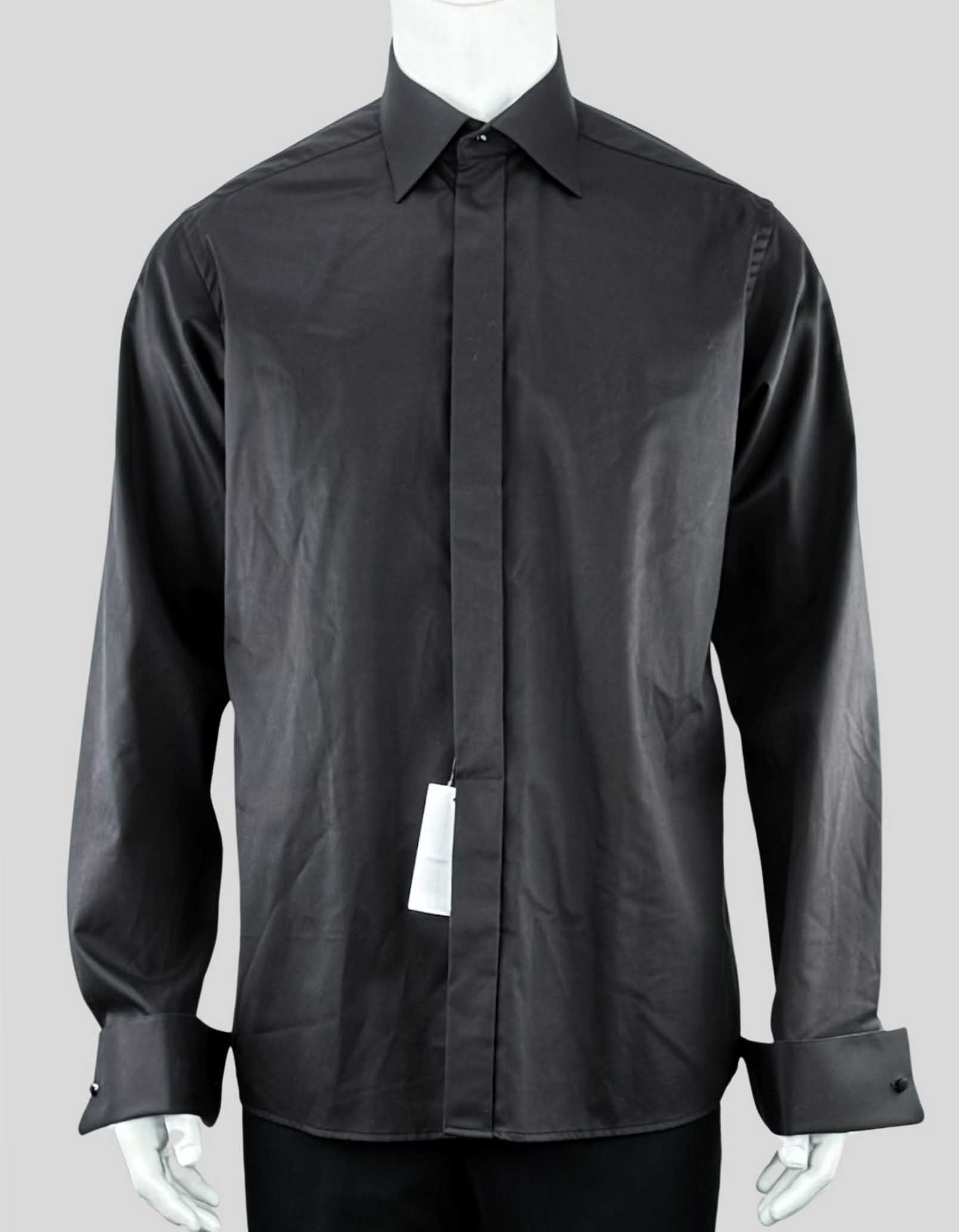 ETON Black Tuxedo Shirt w/ Tags - 16 | 41