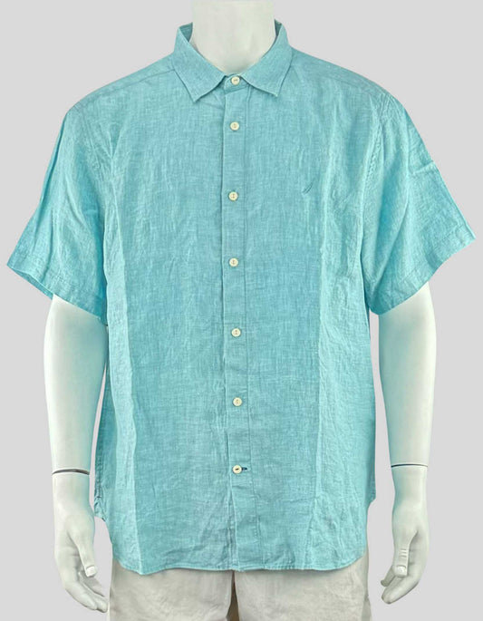 NAUTICA Linen Shirt - X-Large