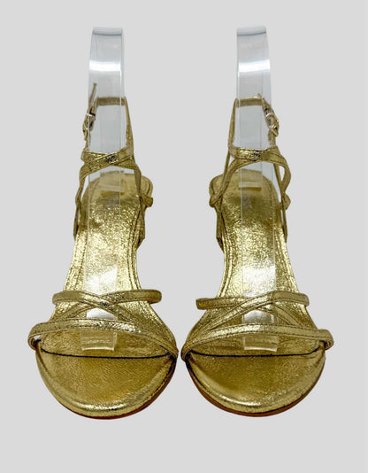GUESS Gold Heels - 8.5M US