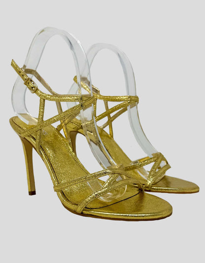 GUESS Gold Heels - 8.5M US
