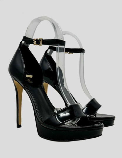 MICHAEL KORS Patent Leather Platform Sandal - 6.5M US