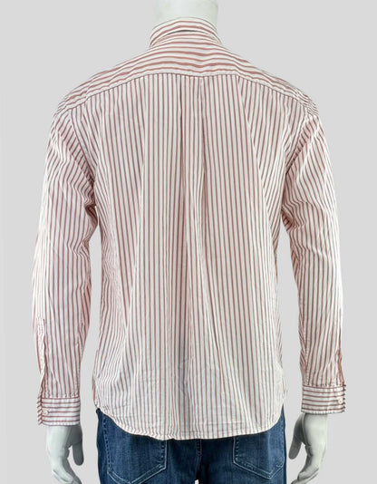 uniqlo men's dress shirts UNIQLO x JW ANDERSON Striped Oxford Shirt