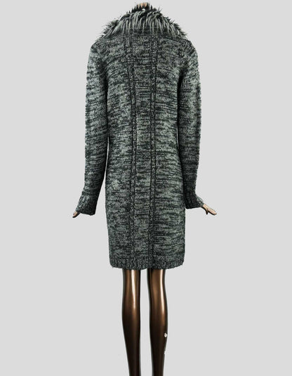 BCBG MAXAZRIA Long Cardigan Sweater - Large