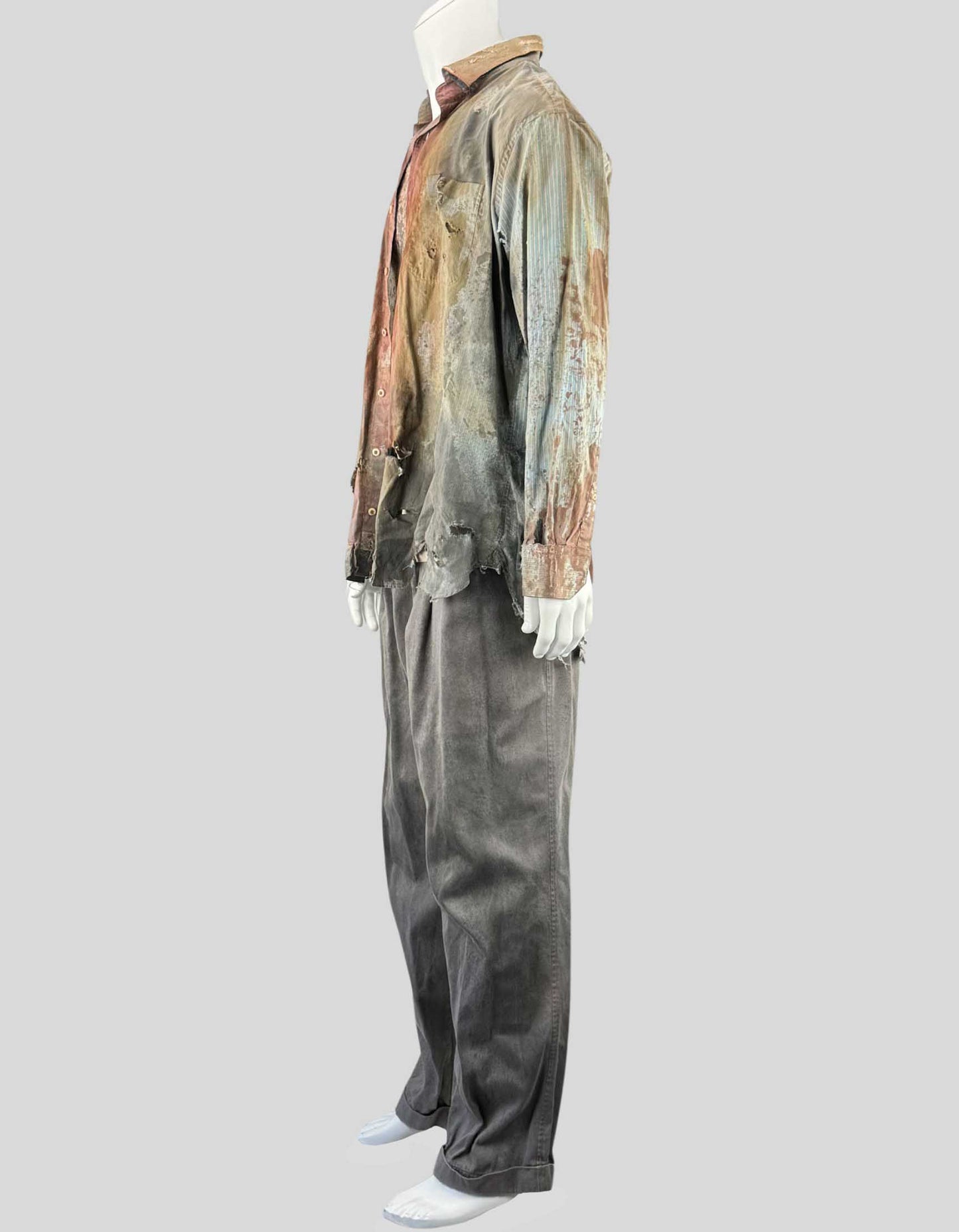 THE WALKING DEAD Men's Original Walker 3-Piece Costume (28 of 30) -  X-Large