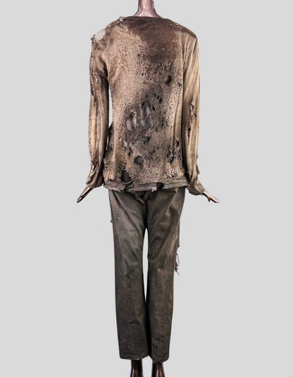 THE WALKING DEAD Women's 'Swamp Walker' 3-Piece Costume (4 of 30) - Medium