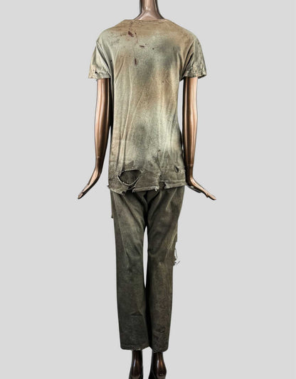 THE WALKING DEAD Women's 'Swamp Walker' 3-Piece Costume (4 of 30) - Medium
