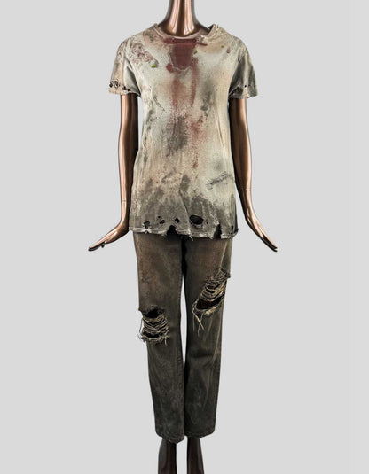 THE WALKING DEAD Women's 'Swamp Walker' 3-Piece Costume (4 of 30) - Medium