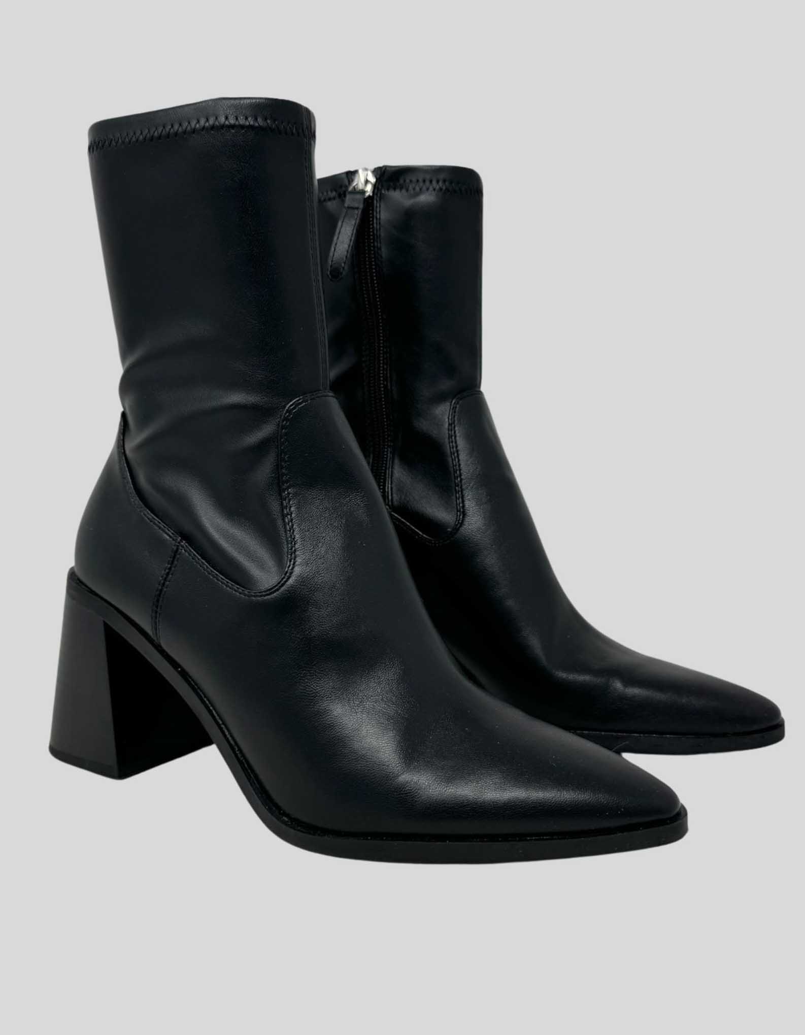 ZARA Block Heel Ankle Boots 40 IT 10 US – LuxAnthropy