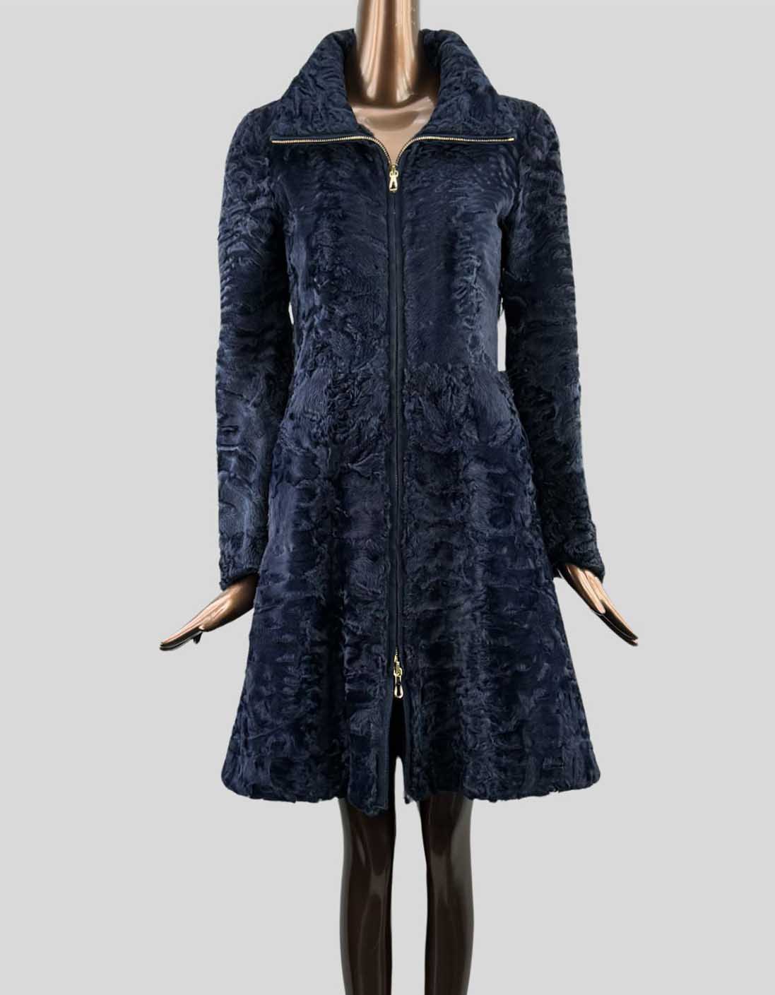 SAKS FIFTH AVENUE Swakara Fur Jacket for women - Medium